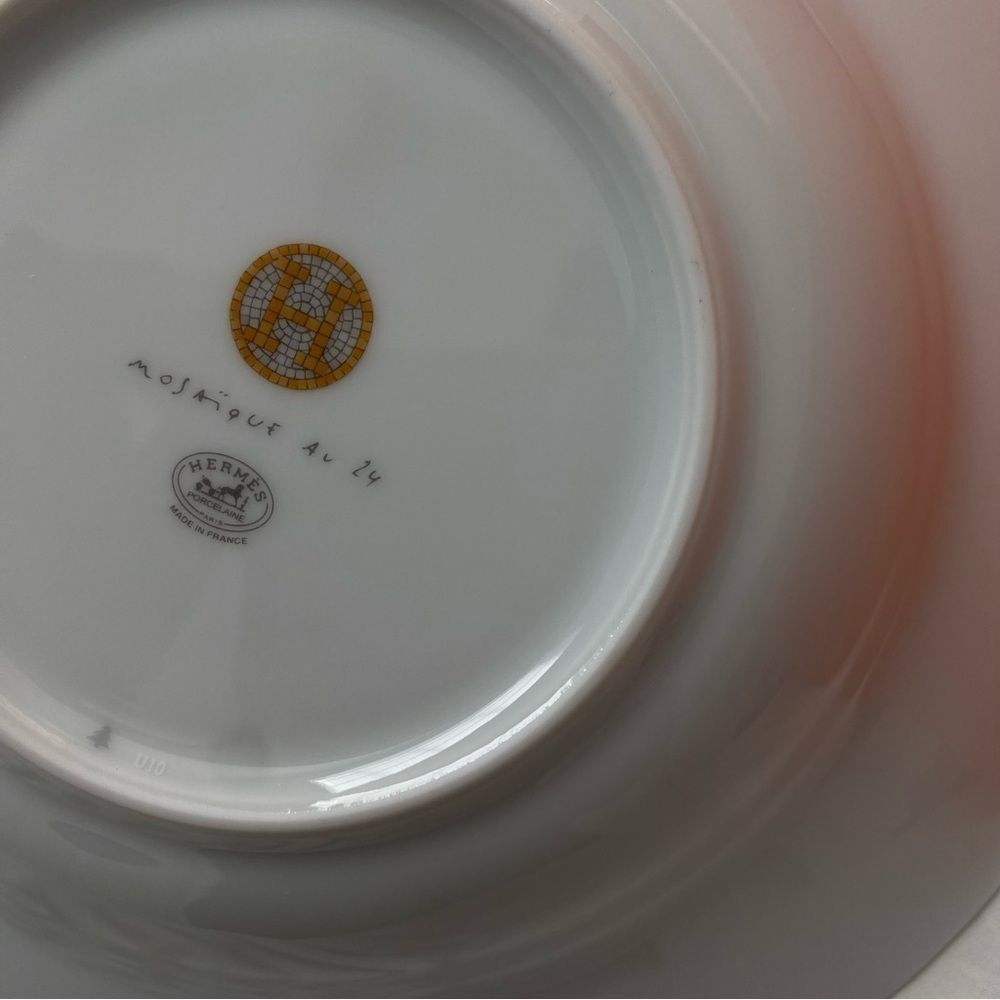 NWT Hermes Mosaique 24 soup plate - Picture 7 of 10